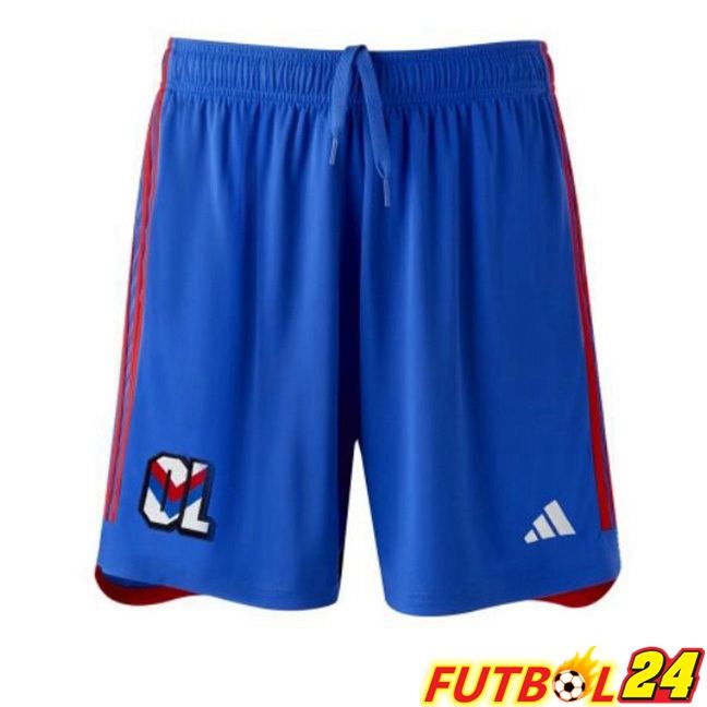 Cortos De Futbol Lyon OL Segunda Azul 2023/2024