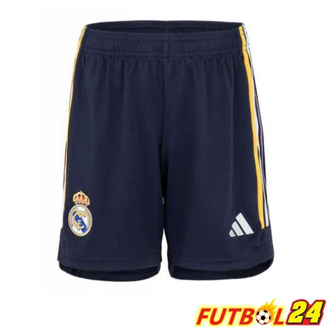 Cortos De Futbol Real Madrid Segunda Azul Real 2023/2024