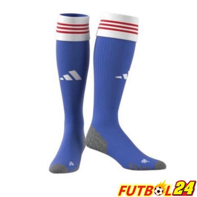 Calcetines De Futbol Lyon OL Segunda Azul 2023/2024