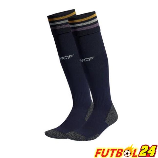 Calcetines De Futbol Real Madrid Segunda Azul Real 2023/2024