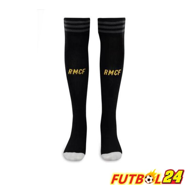 Calcetines De Futbol Real Madrid Tercera Negro 2023/2024
