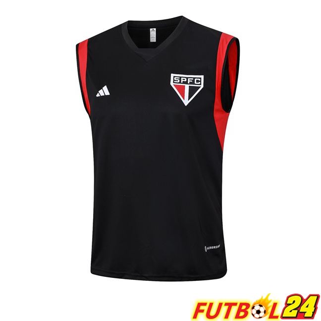 Chaleco De Futbol Sao Paulo FC Negro 2023/2024