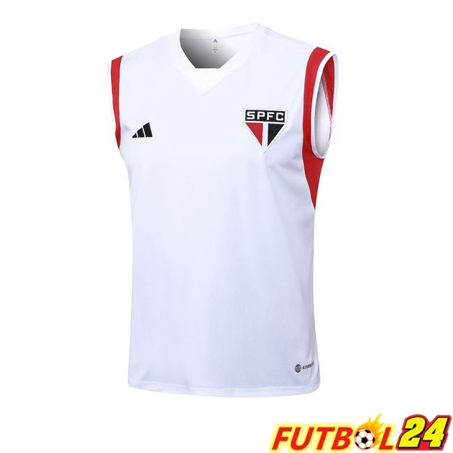 Chaleco De Futbol Sao Paulo FC Blanco 2023/2024