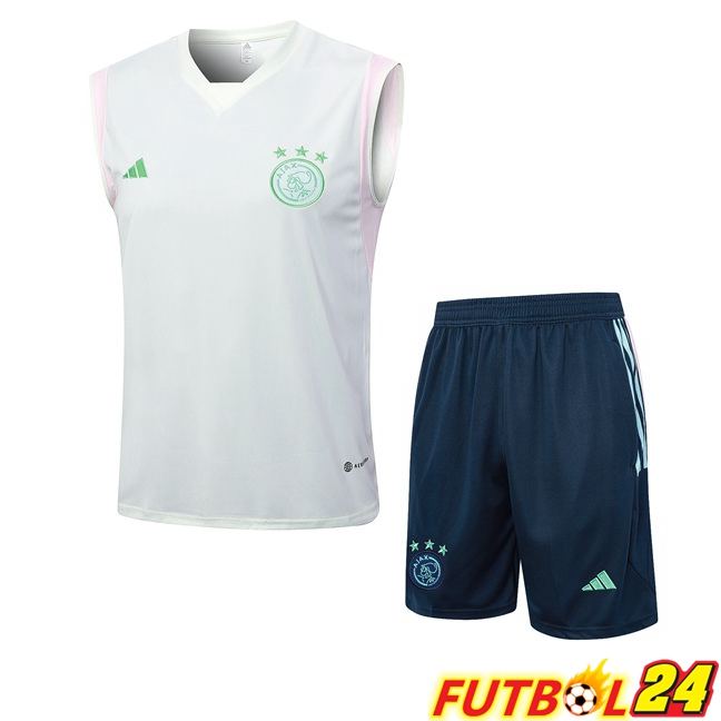 Chaleco De Futbol AFC Ajax + Cortos Verde 2023/2024
