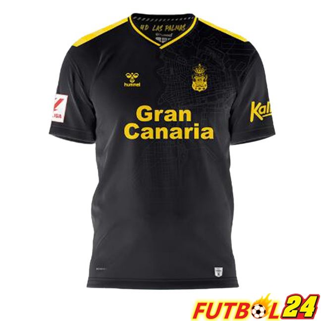 Camisetas De Futbol UD Las Palmas Segunda Negro 2023/2024