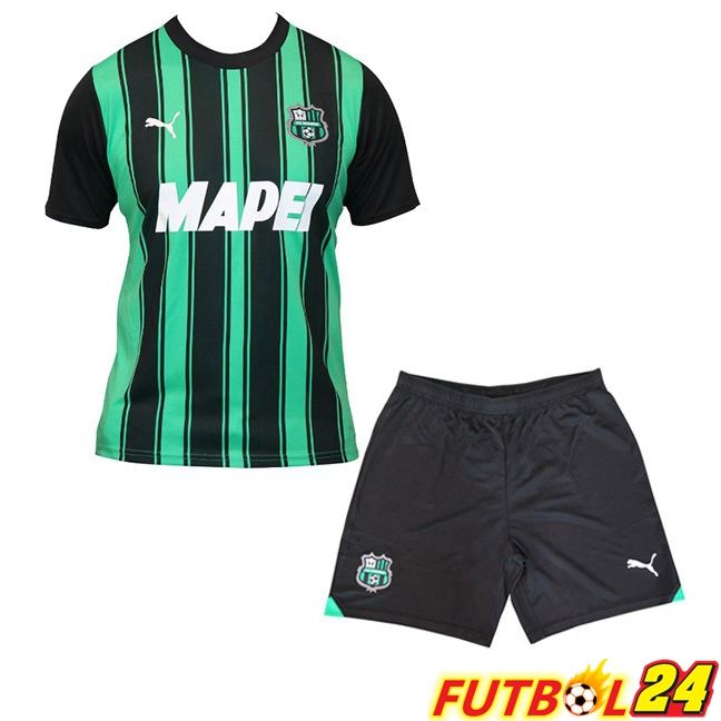 Camisetas De Futbol US Sassuolo Ninos Primera Verde 2023/2024