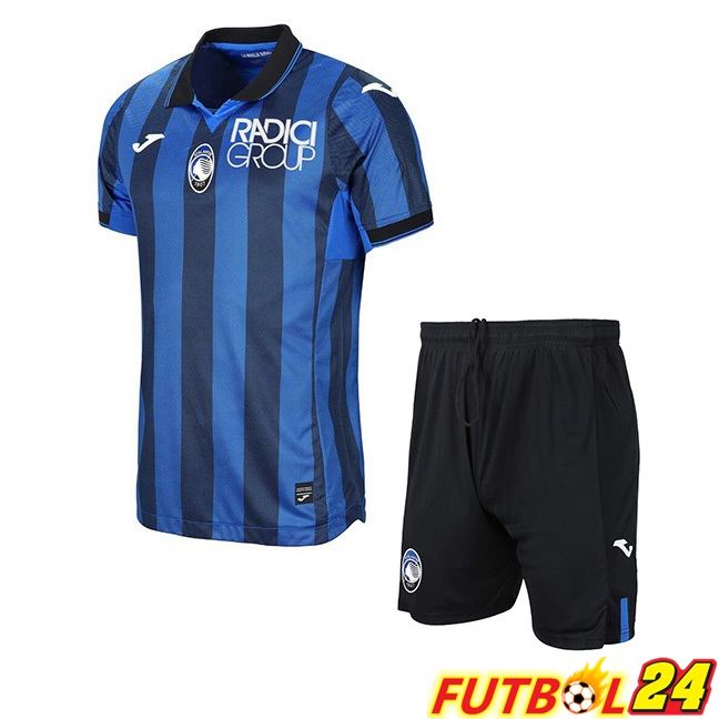 Camisetas De Futbol Atalanta Ninos Primera Azul 2023/2024