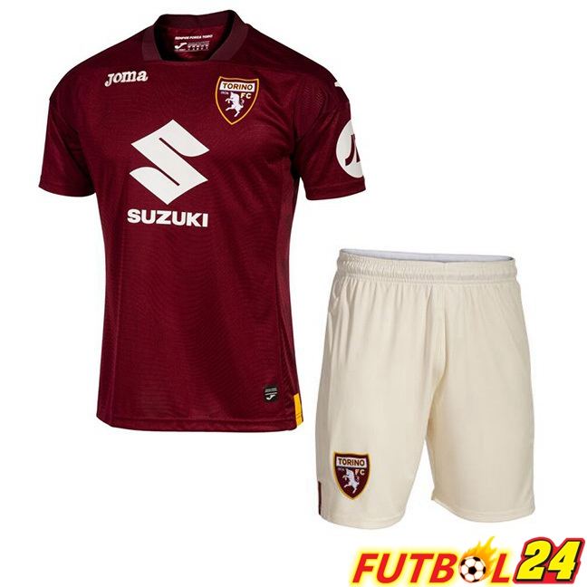 Camisetas De Futbol Torino FC Ninos Primera Rojo 2023/2024