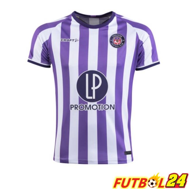 Camisetas De Futbol Toulouse Primera Púrpura Blanco 2023/2024