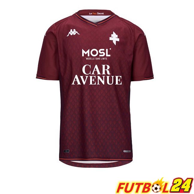 Camisetas De Futbol FC Metz Primera Rojo 2023/2024