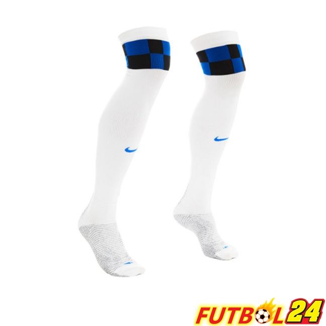Calcetines De Futbol Inter Milan Segunda Blanco 2023/2024