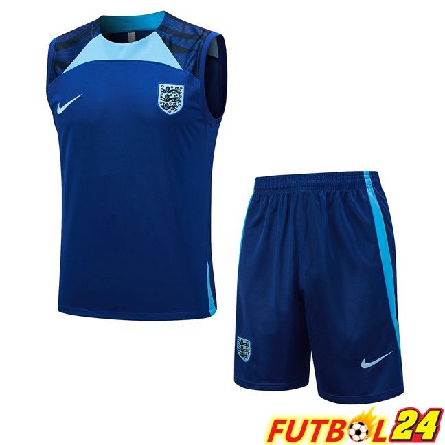 Chaleco De Futbol Inglaterra + Cortos Azul 2023/2024