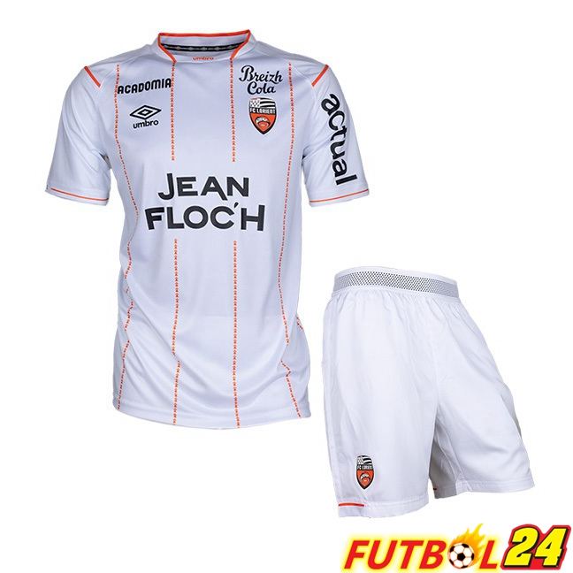Camisetas De Futbol FC Lorient Ninos Tercera Azul Blanco 2023/2024