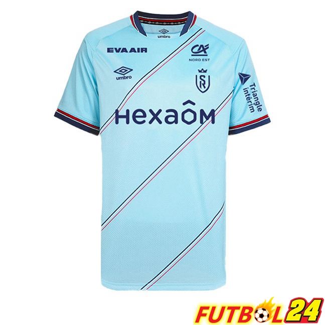 Camisetas De Futbol Stade De Reims Segunda Azul 2023/2024