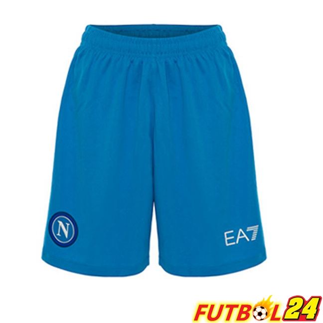 Cortos De Futbol SSC Napoli Primera Azul 2023/2024