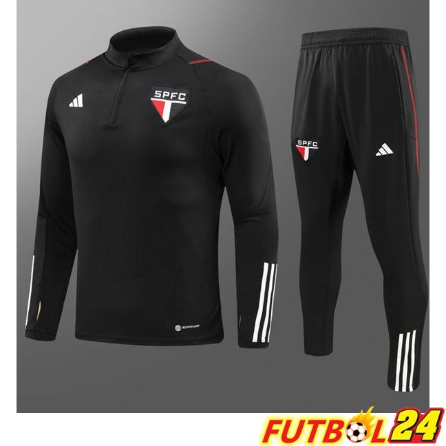 Chandal Equipos De Futbol Sao Paulo FC Ninos Negro 2023/2024