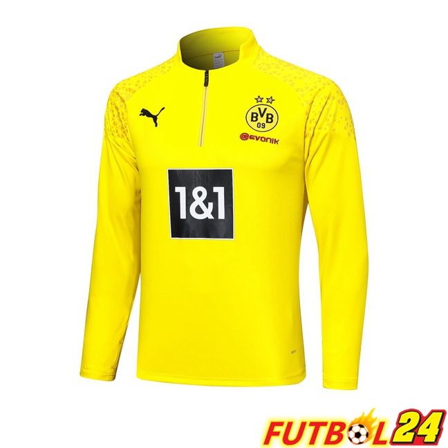 Sudadera De Entrenamiento Dortmund BVB Amarillo 2023/2024