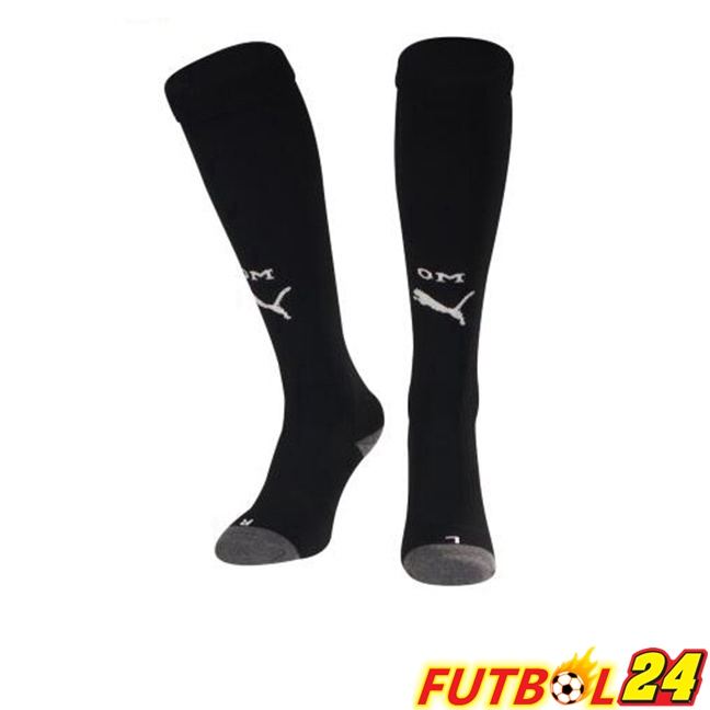 Calcetines De Futbol Marsella OM Tercera Negro 2023/2024