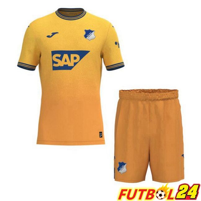 Camisetas De Futbol TSG Hoffenheim Ninos Tercera Amarillo 2023/2024