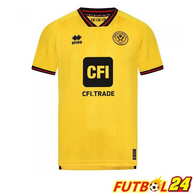 Camisetas De Futbol Sheffield United Segunda Amarillo 2023/2024