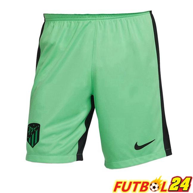 Cortos De Futbol Atletico Madrid Tercera Verde 2023/2024