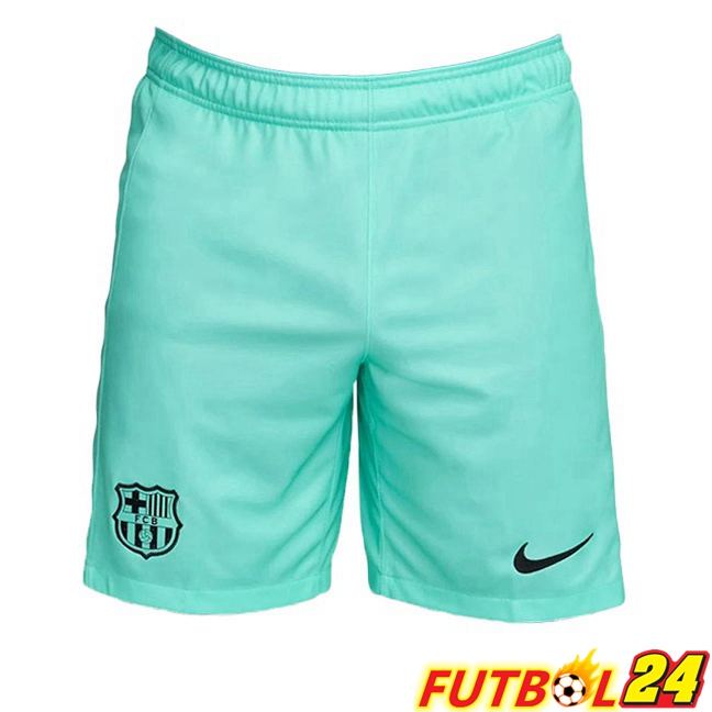 Cortos De Futbol FC Barcelona Tercera Verde 2023/2024
