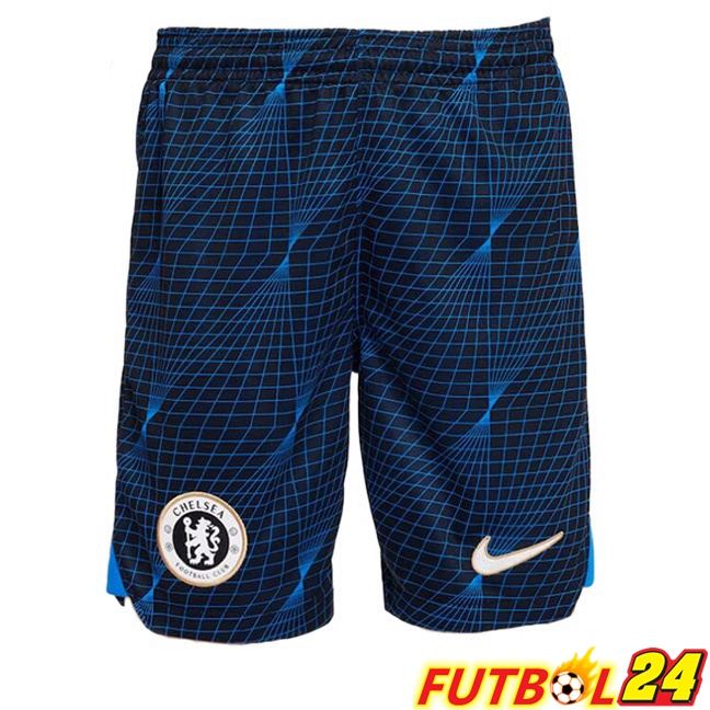 Cortos De Futbol FC Chelsea Segunda Azul 2023/2024