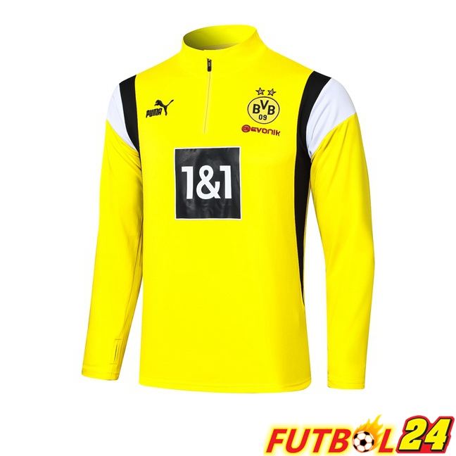 Sudadera De Entrenamiento Dortmund BVB Amarillo 2023/2024