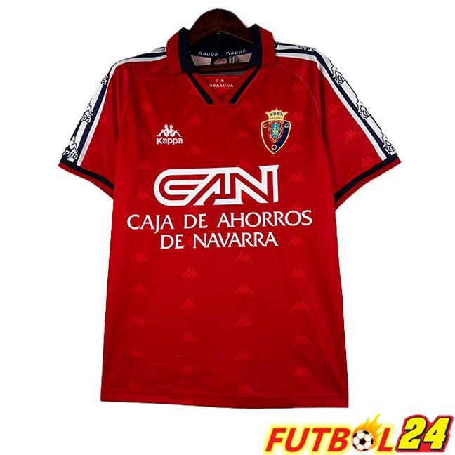Camisetas De Futbol CA Osasuna Retro Primera Rojo 1995-1997