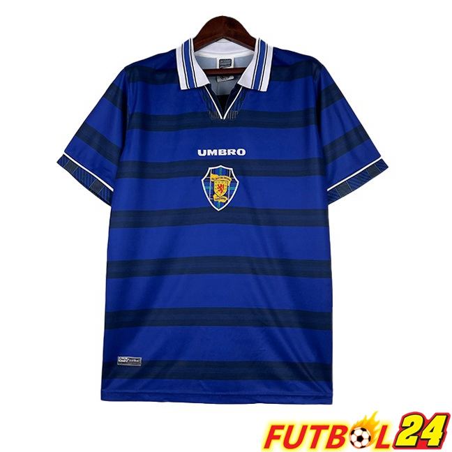 Camisetas De Futbol Escocia Retro Primera Azul 1998