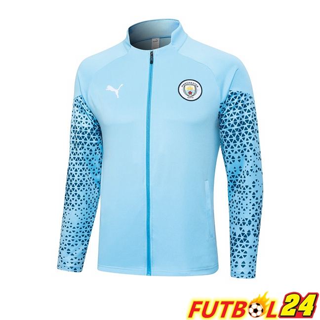 Chaquetas Futbol Manchester City Azul 2023/2024