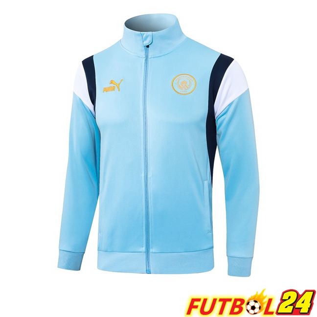 Chaquetas Futbol Manchester City Azul 2023/2024