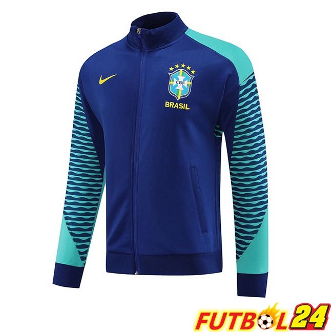 Chaquetas Futbol Brasil Azul 2023/2024