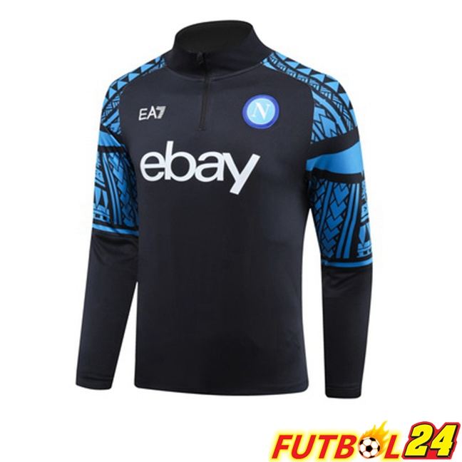 Sudadera De Entrenamiento SSC Napoli Azul Real 2023/2024