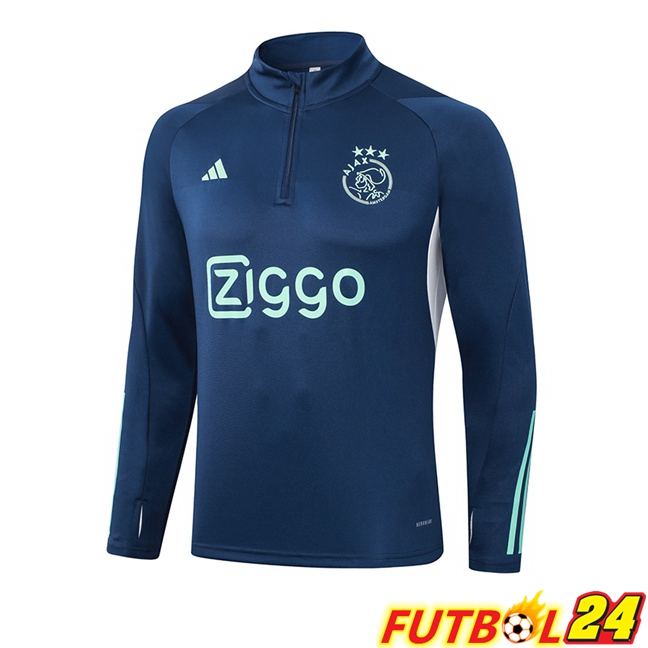 Sudadera De Entrenamiento AFC Ajax Blau Royal 2023/2024