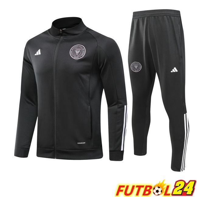 Chandal Equipos De Futbol - Chaqueta Inter Miami CF Negro 2023/2024