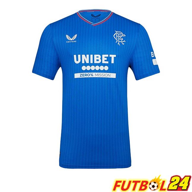 Camisetas De Futbol Rangers FC Primera Blaue 2023/2024