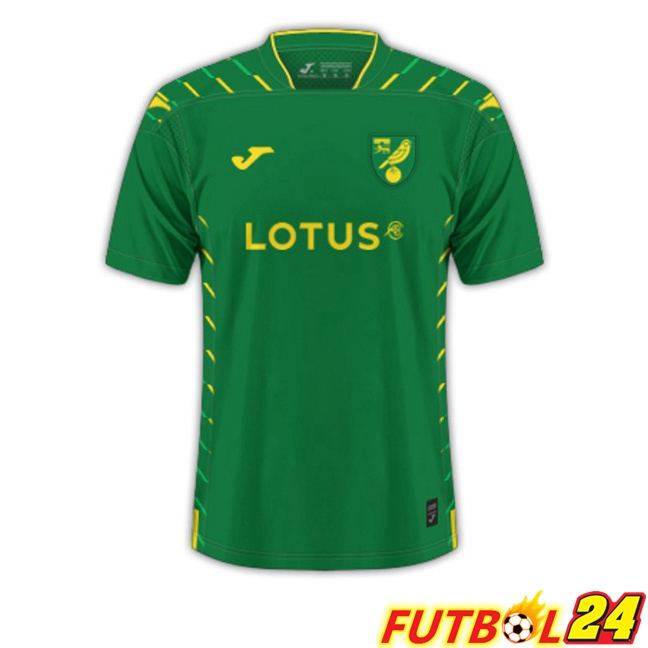 Camisetas De Futbol Norwich City Segunda Verde 2023/2024