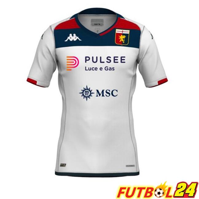 Camisetas De Futbol Genoa CFC Segunda Blanco 2023/2024