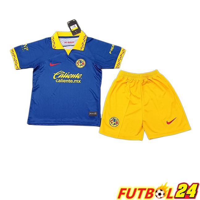 Camisetas De Futbol Club America Ninos Segunda Blau 2023/2024