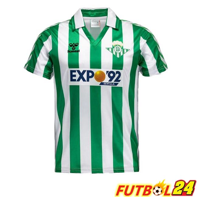 Camisetas De Futbol Real Betis Retro Primera Verde 1988-1989