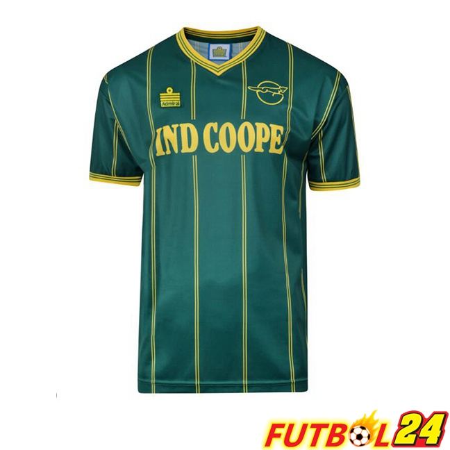 Camisetas De Futbol Leicester City Retro Segunda Verde 1984