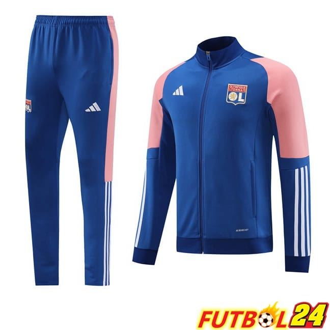 Chandal Equipos De Futbol - Chaqueta lyon OL Azul 2024/2025