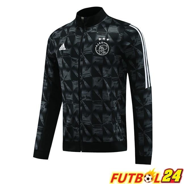 Chaquetas Futbol AFC Ajax Negro 2024/2025