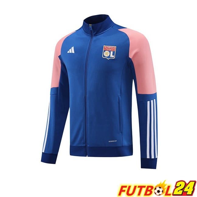 Chaquetas Futbol lyon OL Azul 2024/2025