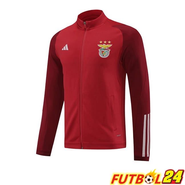 Chaquetas Futbol S.L Benfica Rojo 2024/2025