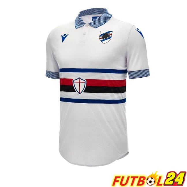 Camisetas De Futbol UC Sampdoria Segunda Blanco 2023/2024