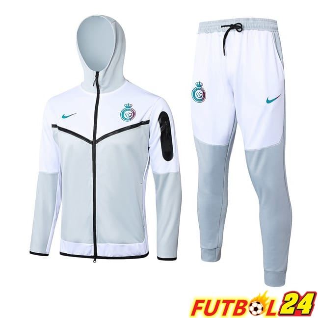 Chandal Futbol - Rompevientos Al-Nassr FC Blanco 2024/2025
