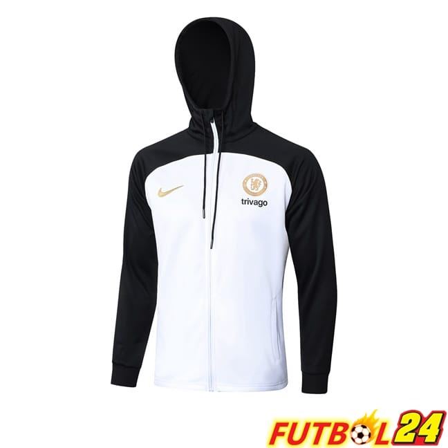 Rompevientos FC Chelsea Blanco Negro 2024/2025