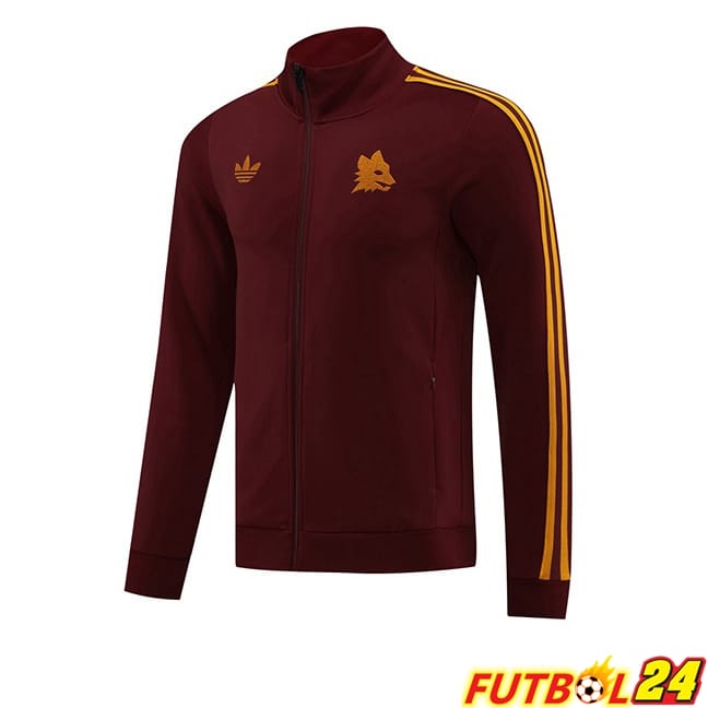 Chaquetas Futbol AS Roma Rojo 2024/2025